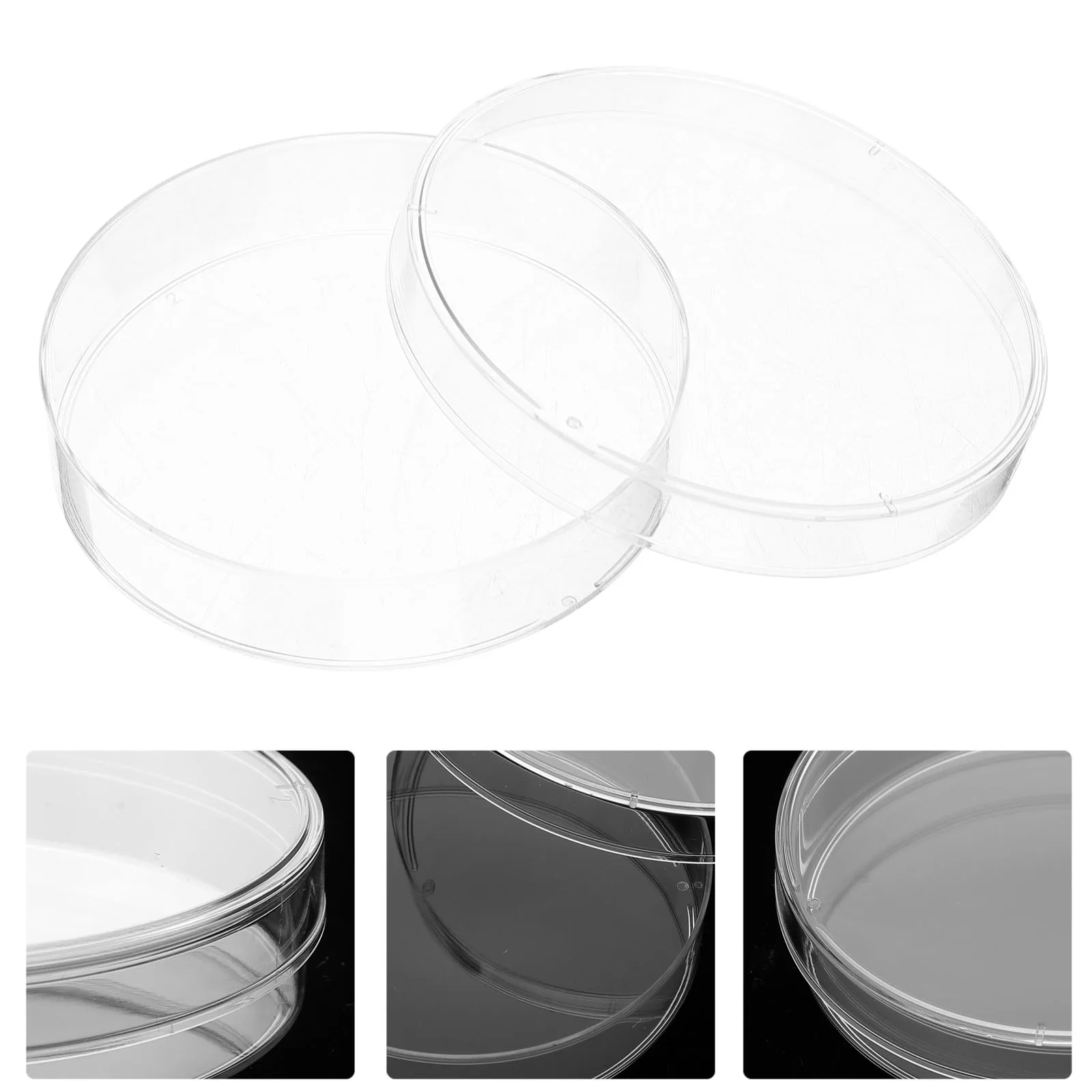 20 Pcs Plastic Petri Dish Culture Dishes with Lid Speaker Cover 
20 Pcs Plastic Petri Dish Culture Dishes with Lid Speaker Cover
