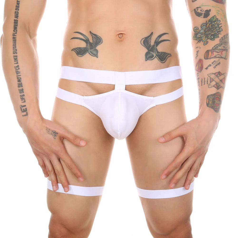 Mens Sexy Underwear Low Rise Pouch Briefs G-string Garter Belt Panties Strappy Jockstrap String Bikini Sissy Jock Strap
Mens Sexy Underwear Low Rise Pouch Briefs G-string Garter Belt Panties Strappy Jockstrap String Bikini Sissy Jock Strap