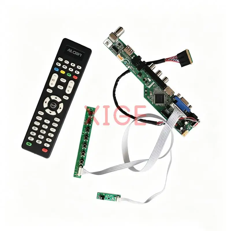For LTN101AT03 CLAA101WA B101XTN01 N101BGE Controller Board DIY Kit Laptop Display HDMI+VGA+AV+USB 40-Pin LVDS 1366*768 1366x768
For LTN101AT03 CLAA101WA B101XTN01 N101BGE Controller Board DIY Kit Laptop Display HDMI+VGA+AV+USB 40-Pin LVDS 1366*768 1366x768