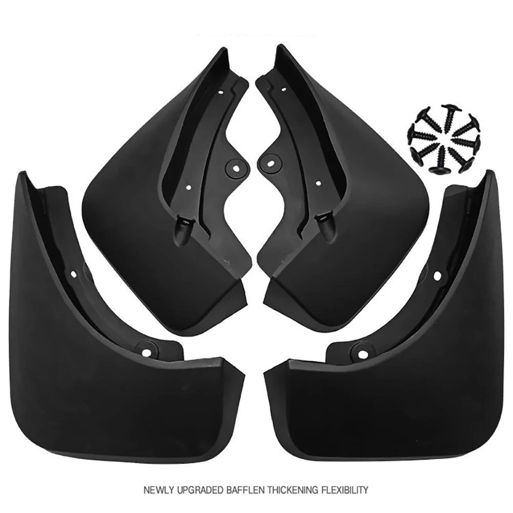 Mud Flaps Kit With Screws Front And Rear Tire Splash Guards Fender Flares Kit Exterior Accessories For Evoque 2020 2021
Mud Flaps Kit With Screws Front And Rear Tire Splash Guards Fender Flares Kit Exterior Accessories For Evoque 2020 2021