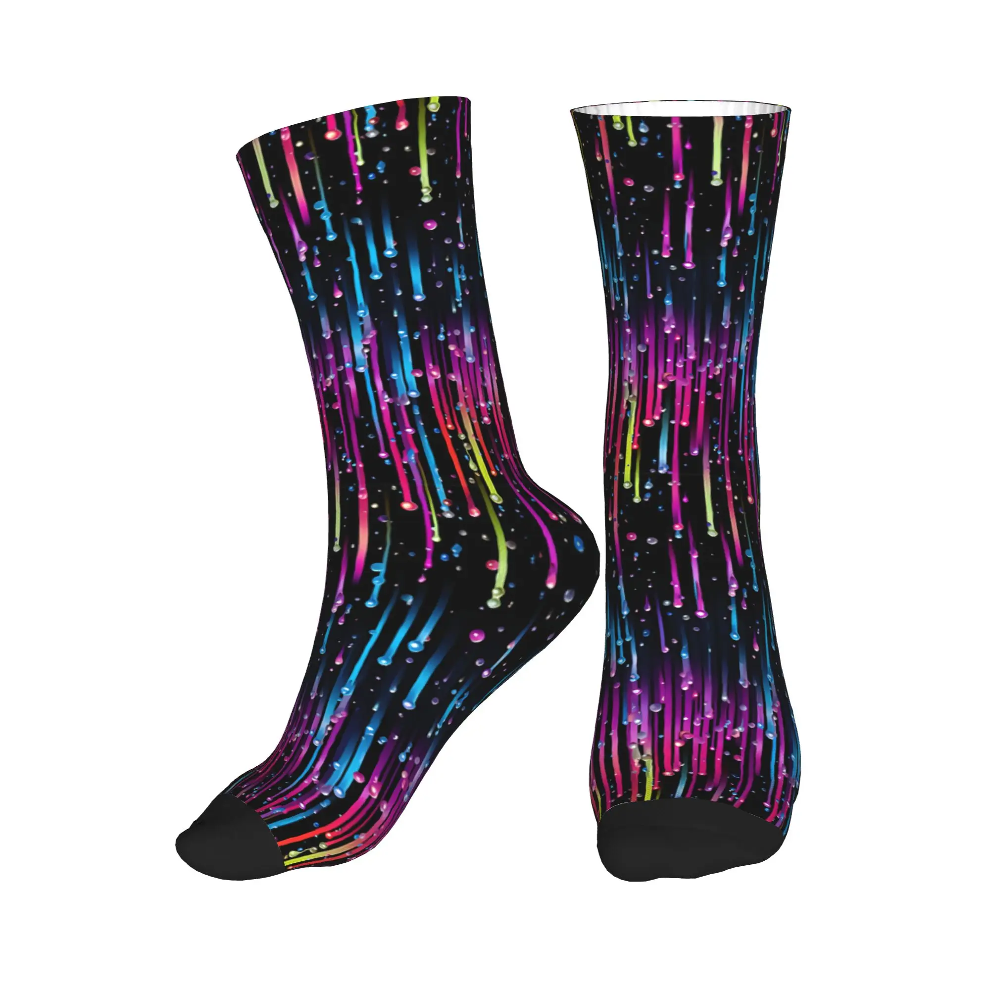 Kawaii Printed Dripping Rainbow Liquid Pattern Socks for Women Men Stretch Summer Autumn Winter Crew Socks
Kawaii Printed Dripping Rainbow Liquid Pattern Socks for Women Men Stretch Summer Autumn Winter Crew Socks