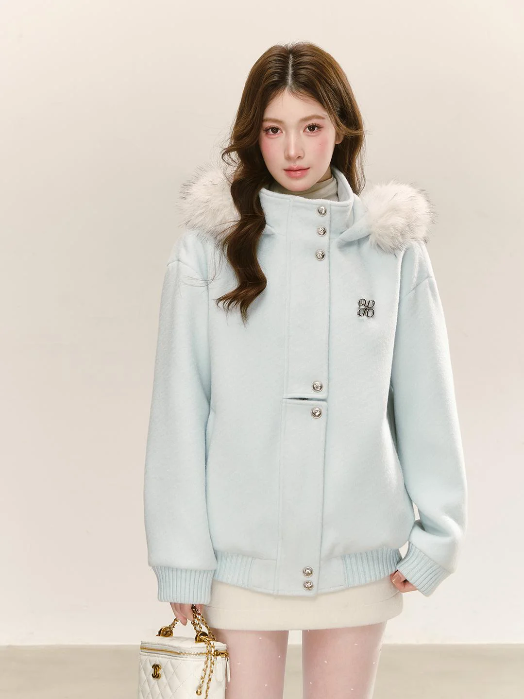 Thiened Cotton Lined Woolen Jaet Women's Winter New Sle Unique Beautiful Hooded Sweatirt Sweet Sle Loose Fit Warmth
Thiened Cotton Lined Woolen Jaet Women's Winter New Sle Unique Beautiful Hooded Sweatirt Sweet Sle Loose Fit Warmth