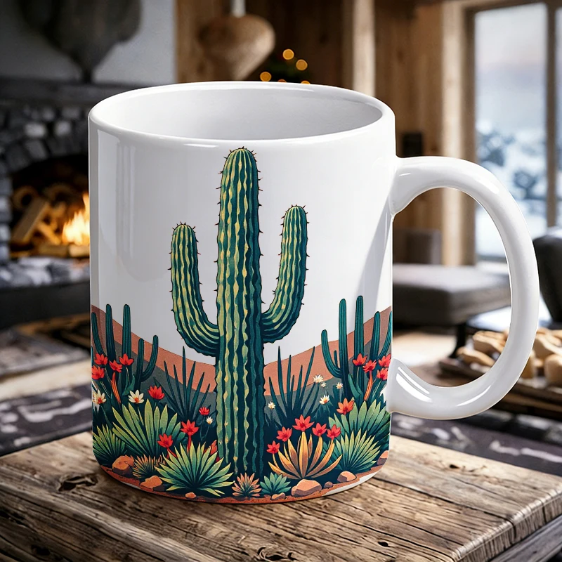 Independence Day Mug Coffee Cup Ceramic Cup Desert Sunrise A Cactus Garden in Warm Hues
Independence Day Mug Coffee Cup Ceramic Cup Desert Sunrise A Cactus Garden in Warm Hues