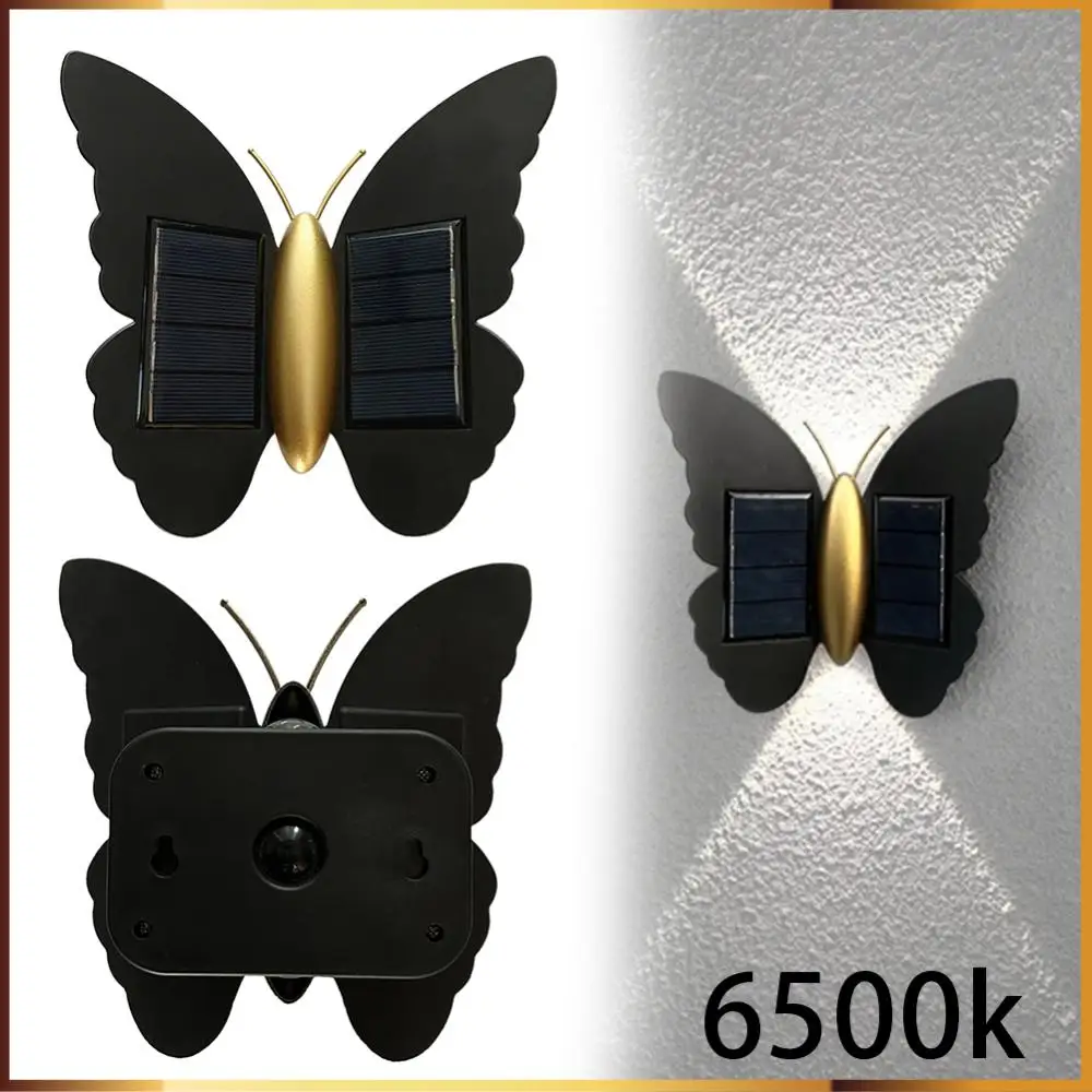 Butterfly Solar Wall Light Solar Powered Wall Light Auto On/Off Outdoor Wall Lantern LED Induction Lamp for Garden Yard Hallway
Butterfly Solar Wall Light Solar Powered Wall Light Auto On/Off Outdoor Wall Lantern LED Induction Lamp for Garden Yard Hallway