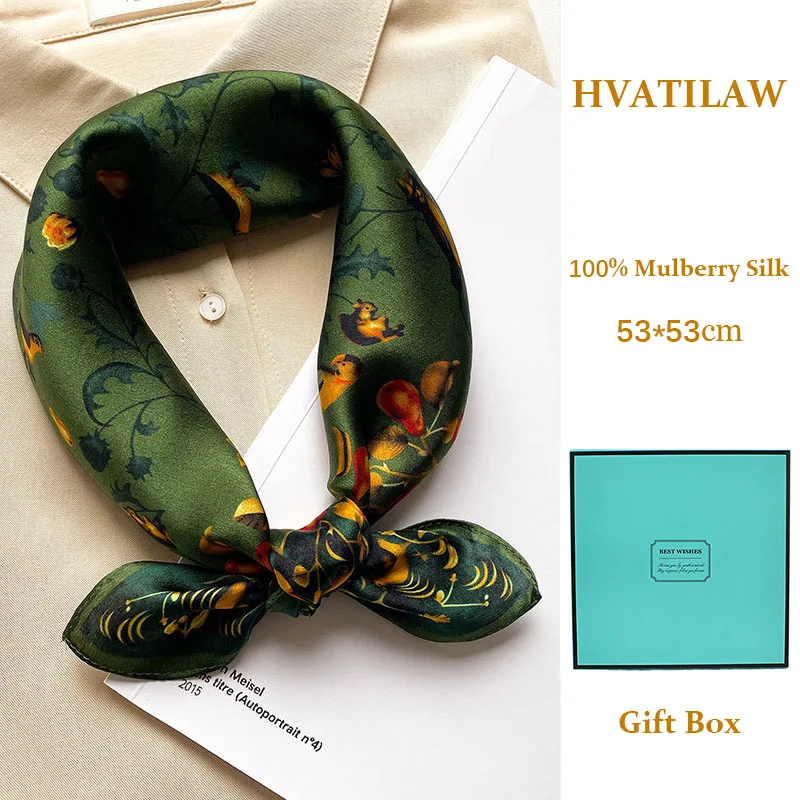 2026 Pure Silk Scarf Women 100% Mulberry Silk 53cm Square Head Scarf Vintage Silk Neckerchief Bandana Female Neck Scarf Gift Box
2026 Pure Silk Scarf Women 100% Mulberry Silk 53cm Square Head Scarf Vintage Silk Neckerchief Bandana Female Neck Scarf Gift Box