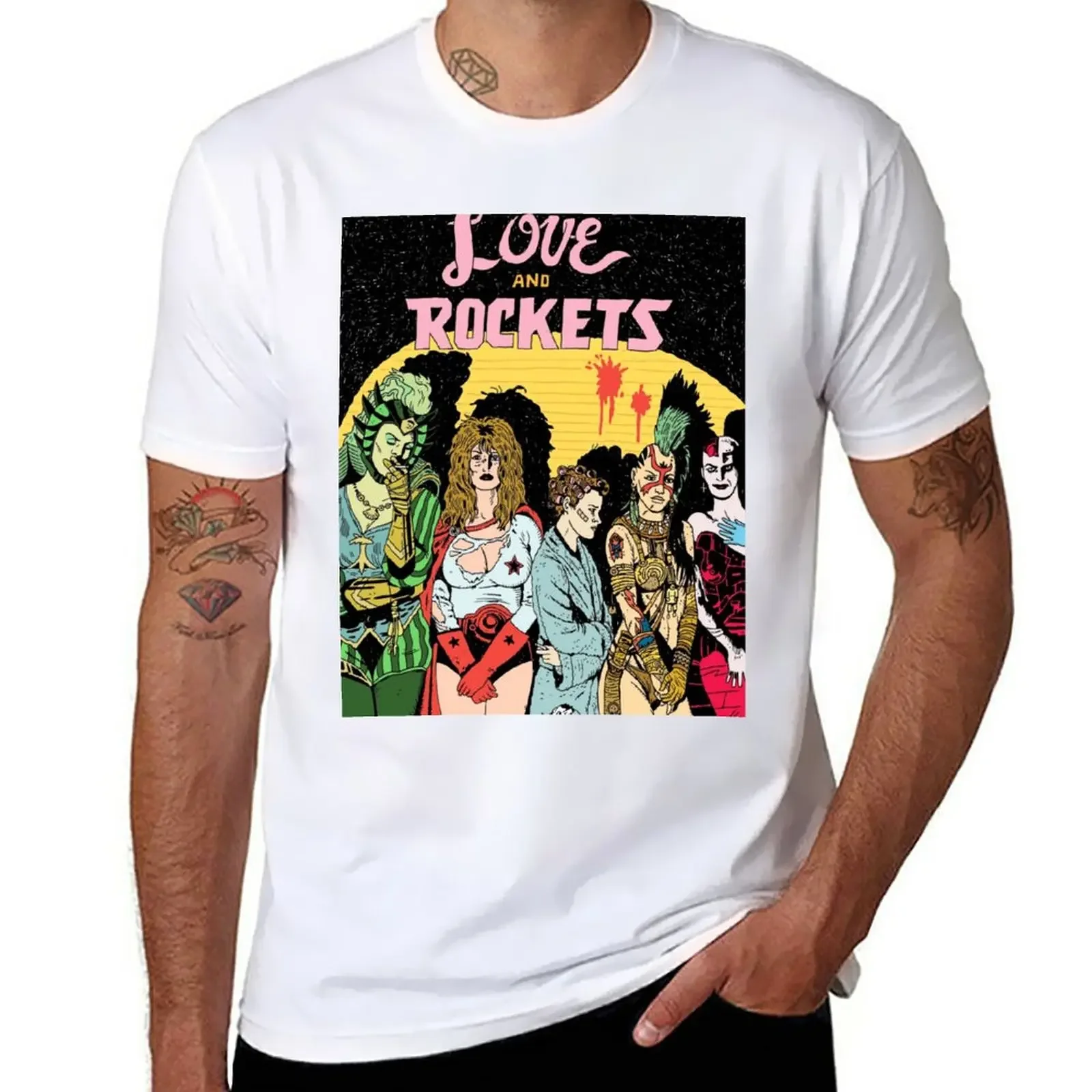 Love and Rockets hero's and villians T-Shirt aesthetic clothes Aesthetic clothing t shirts for men pack
Love and Rockets hero's and villians T-Shirt aesthetic clothes Aesthetic clothing t shirts for men pack