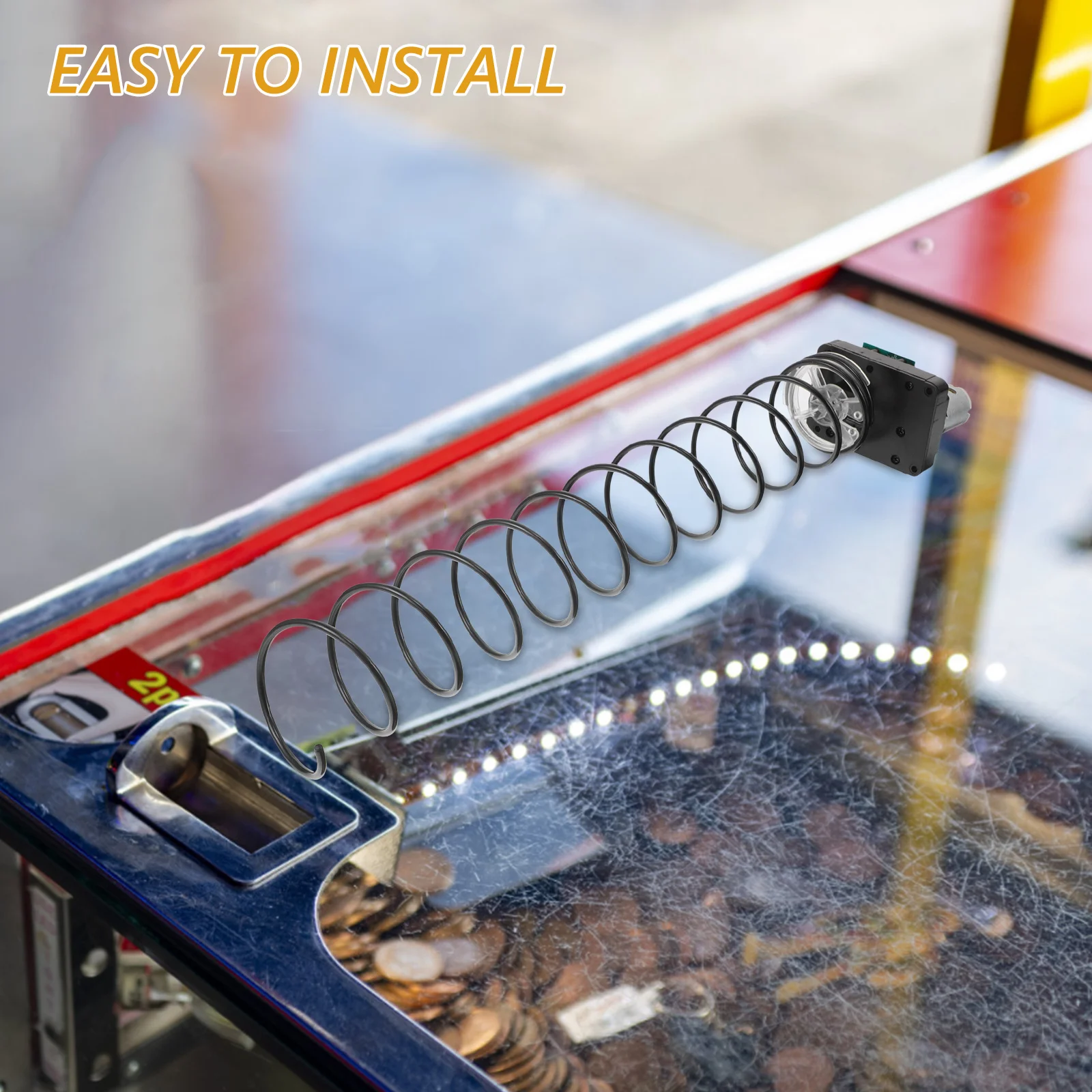 Motor Spring Screw Rod Black For Pinball Machine Kits Game Console Repair Accessories Electric Drive Gaming Rod Durable Spring
Motor Spring Screw Rod Black For Pinball Machine Kits Game Console Repair Accessories Electric Drive Gaming Rod Durable Spring