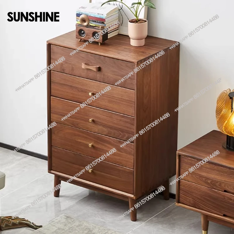 Nordic bedroom storage cabinet simple light luxury log chest of drawers furniture
Nordic bedroom storage cabinet simple light luxury log chest of drawers furniture