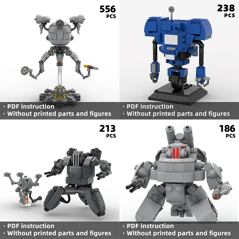 Armored robots with weapons, Falowt!Sci-fi combat mecha building blocks - DIY toys for sci-fi enthusiasts
Armored robots with weapons, Falowt!Sci-fi combat mecha building blocks - DIY toys for sci-fi enthusiasts