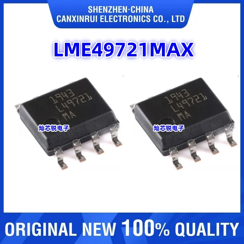 LME49721MAX L49721MA NSC Brand New Original Import Genuine Differential Regulator SMD IC
LME49721MAX L49721MA NSC Brand New Original Import Genuine Differential Regulator SMD IC