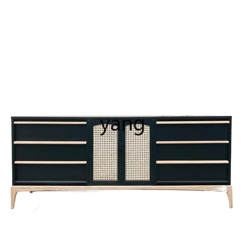 LH Bed & Breakfast Light Luxury Solid Wood Rattan Sideboard Cabinet Simple Modern Living Room TV Cabinet New Chinese Style
LH Bed & Breakfast Light Luxury Solid Wood Rattan Sideboard Cabinet Simple Modern Living Room TV Cabinet New Chinese Style