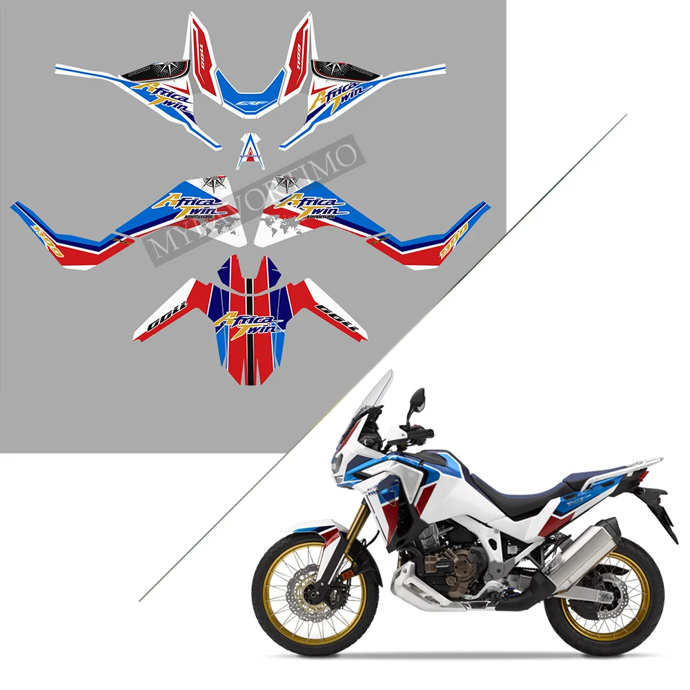 For Honda Africa Twin CRF1100 CRF 1100 L Adventure ADV Moto Decals Stickers on Motorcycle 2019 2020 2021
For Honda Africa Twin CRF1100 CRF 1100 L Adventure ADV Moto Decals Stickers on Motorcycle 2019 2020 2021