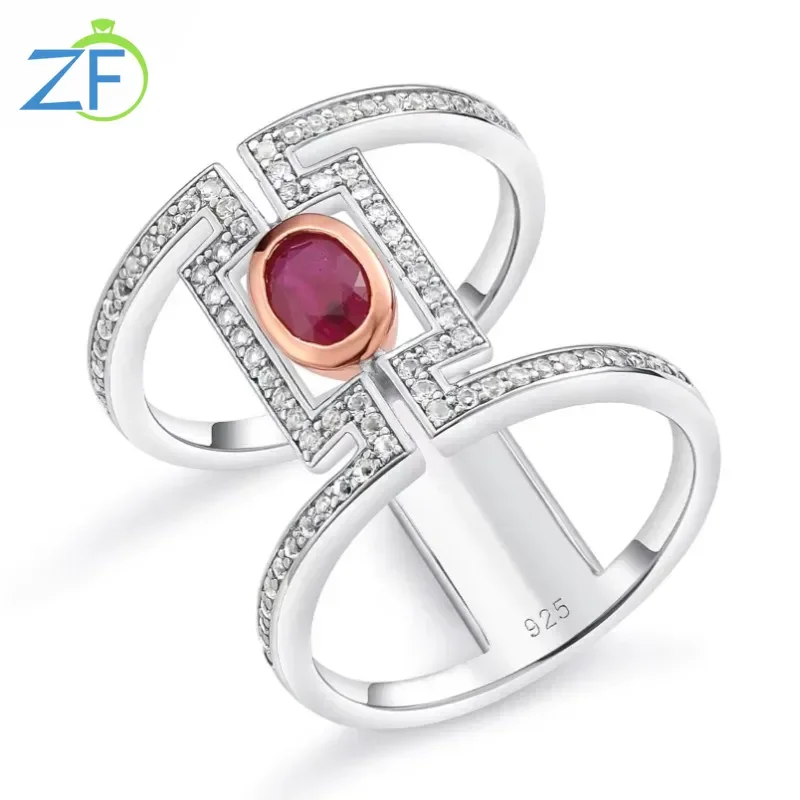 GZ ZONGFA Natural 0.9ct Ruby Gemstone Finger Ring for Women 10K Rose Gold 925 Sterling Silver Luxury Fine Jewelry Party Gifts
GZ ZONGFA Natural 0.9ct Ruby Gemstone Finger Ring for Women 10K Rose Gold 925 Sterling Silver Luxury Fine Jewelry Party Gifts