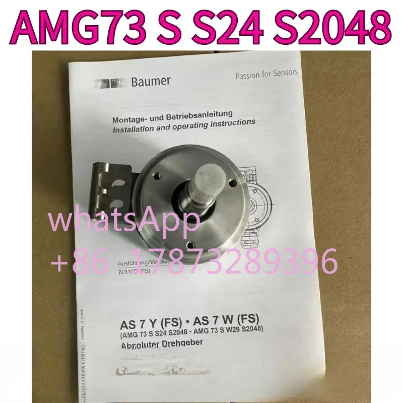 New encoder AS7Y, AMG73 S S24 S2048 with a one-year warranty for quick delivery
New encoder AS7Y, AMG73 S S24 S2048 with a one-year warranty for quick delivery