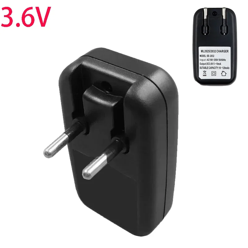 3.6V for ML2032 ML2025 Coin Cell Battery Coin Cell Charger AC Power Supply 2032 2025 Lithium Battery Charger Adapter EU Plugs
3.6V for ML2032 ML2025 Coin Cell Battery Coin Cell Charger AC Power Supply 2032 2025 Lithium Battery Charger Adapter EU Plugs