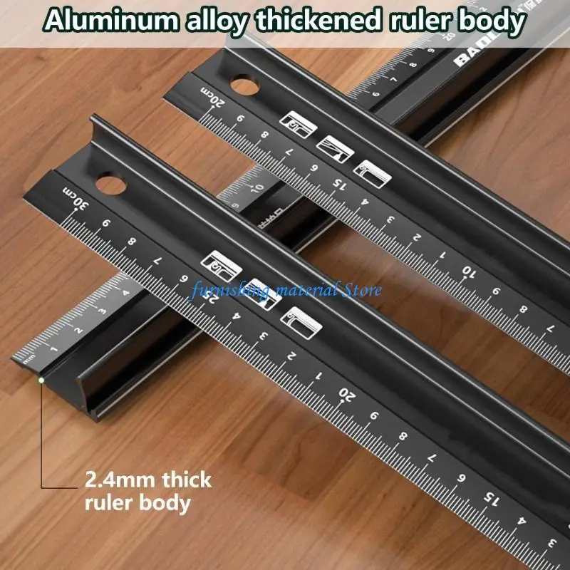 Y5GD Easy to Use Aluminum Ruler with Multifunctionality for Renovations & Building
Y5GD Easy to Use Aluminum Ruler with Multifunctionality for Renovations & Building