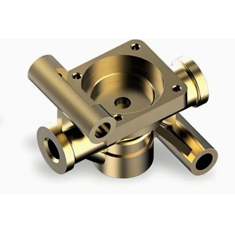 Customized Precision CNC Machining Turning Milling Brass Hot Flow Valve Body Structure
Customized Precision CNC Machining Turning Milling Brass Hot Flow Valve Body Structure