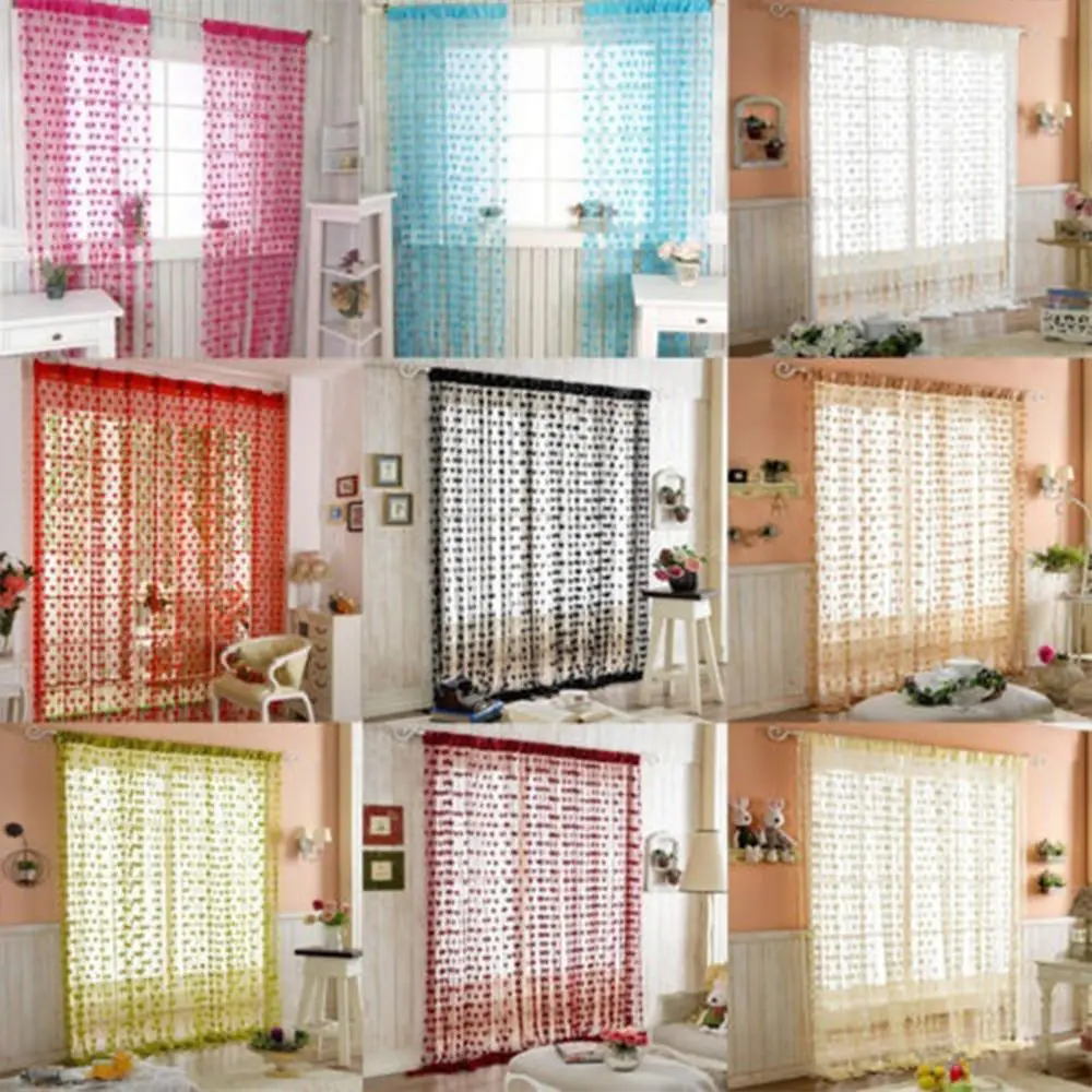 New Arrivals Room Heart High Quality Drapes Loving Pattern Window Curtain Tassel
New Arrivals Room Heart High Quality Drapes Loving Pattern Window Curtain Tassel