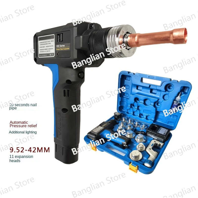 Fully Automatic Expander Electric Copper Tube Expander Flare Expander Air Conditioner with Lithium Battery
Fully Automatic Expander Electric Copper Tube Expander Flare Expander Air Conditioner with Lithium Battery