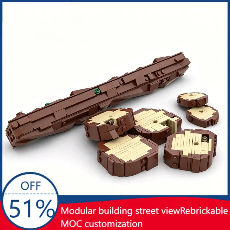 333PCS MOC Large Variety Logs Forest Scene Model Building Blocks Assembly Educational Toy Birthday Christmas Xmas Gift For Kids
333PCS MOC Large Variety Logs Forest Scene Model Building Blocks Assembly Educational Toy Birthday Christmas Xmas Gift For Kids