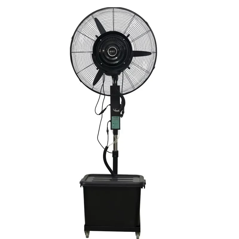 26 30 Inch Industrial Fan 110V 220V Spray Fan Humidifier Cooling Flexible Electric Mist Fan
26 30 Inch Industrial Fan 110V 220V Spray Fan Humidifier Cooling Flexible Electric Mist Fan