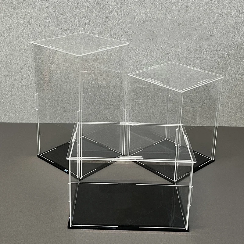 Clear Acrylic Display Cabinets for Action Figure, Assembled Acrylic Case for Collectibles Protection, Car Model Storage Box
Clear Acrylic Display Cabinets for Action Figure, Assembled Acrylic Case for Collectibles Protection, Car Model Storage Box