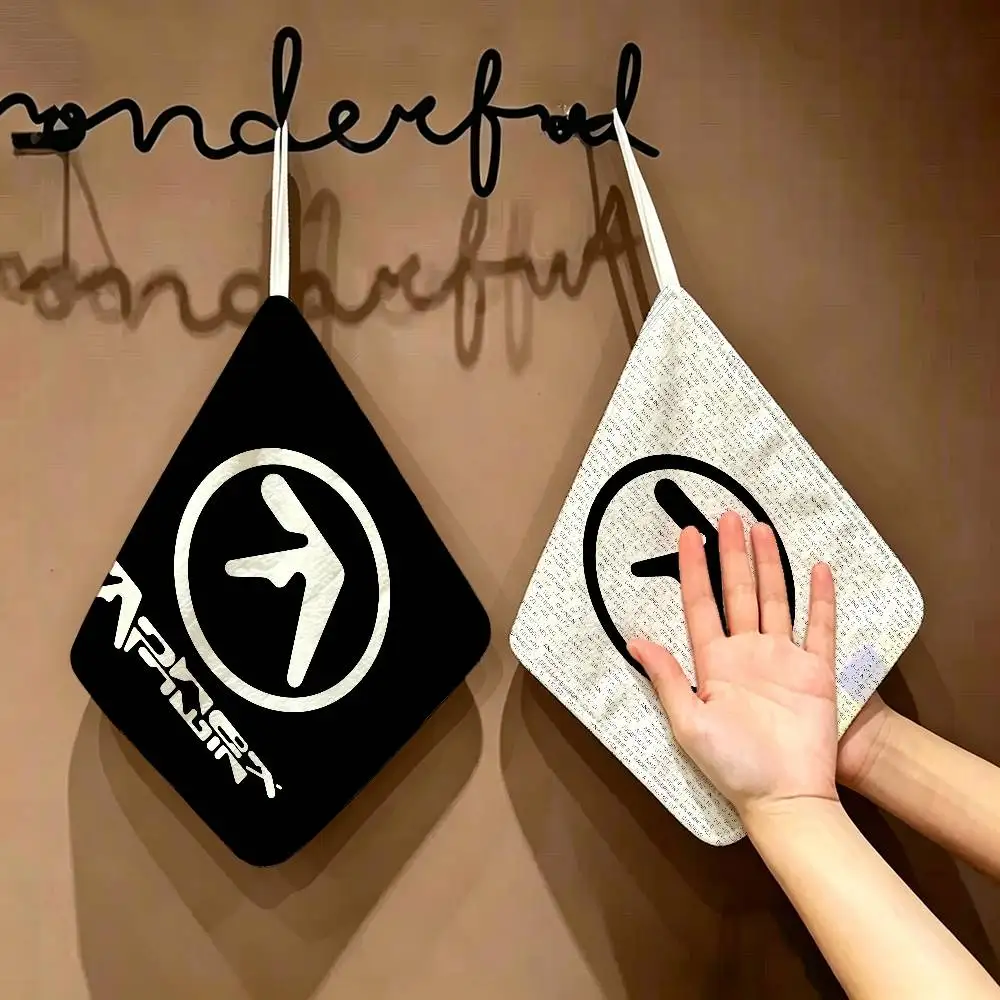 A-Aphex Twin Polyester Cotton Hanging Kitchen Towel, Soft Hand Wiping Towel, Reusable For Kitchen Bathroom Home
A-Aphex Twin Polyester Cotton Hanging Kitchen Towel, Soft Hand Wiping Towel, Reusable For Kitchen Bathroom Home