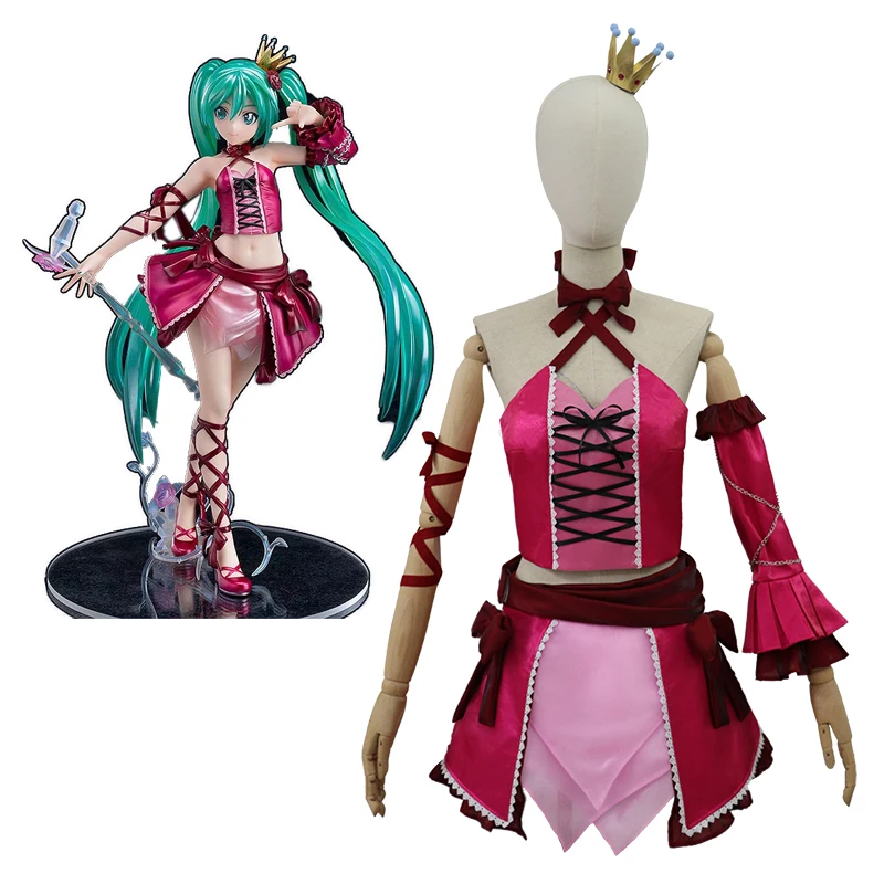 Project Sekai Hatsune Miku Cosplay Wine red Princess Costume full set Custom Made
Project Sekai Hatsune Miku Cosplay Wine red Princess Costume full set Custom Made