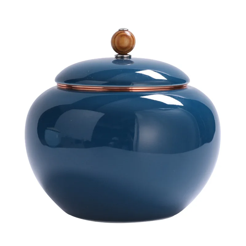 Enamel Ceramic Jar Grain Portable Sealed Moisture-Proof Pot Crafts Interior Decoration
Enamel Ceramic Jar Grain Portable Sealed Moisture-Proof Pot Crafts Interior Decoration