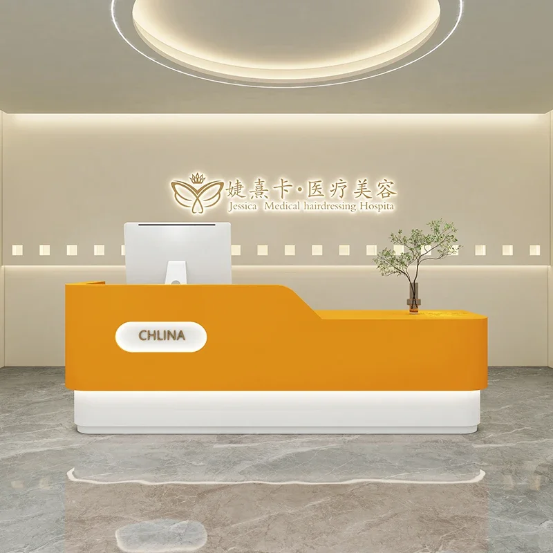 Beauty Institute Counter Counters For Small Store Business Reseption Desk Reception Bank Entrances Tables Barber Shop Salon Help
Beauty Institute Counter Counters For Small Store Business Reseption Desk Reception Bank Entrances Tables Barber Shop Salon Help