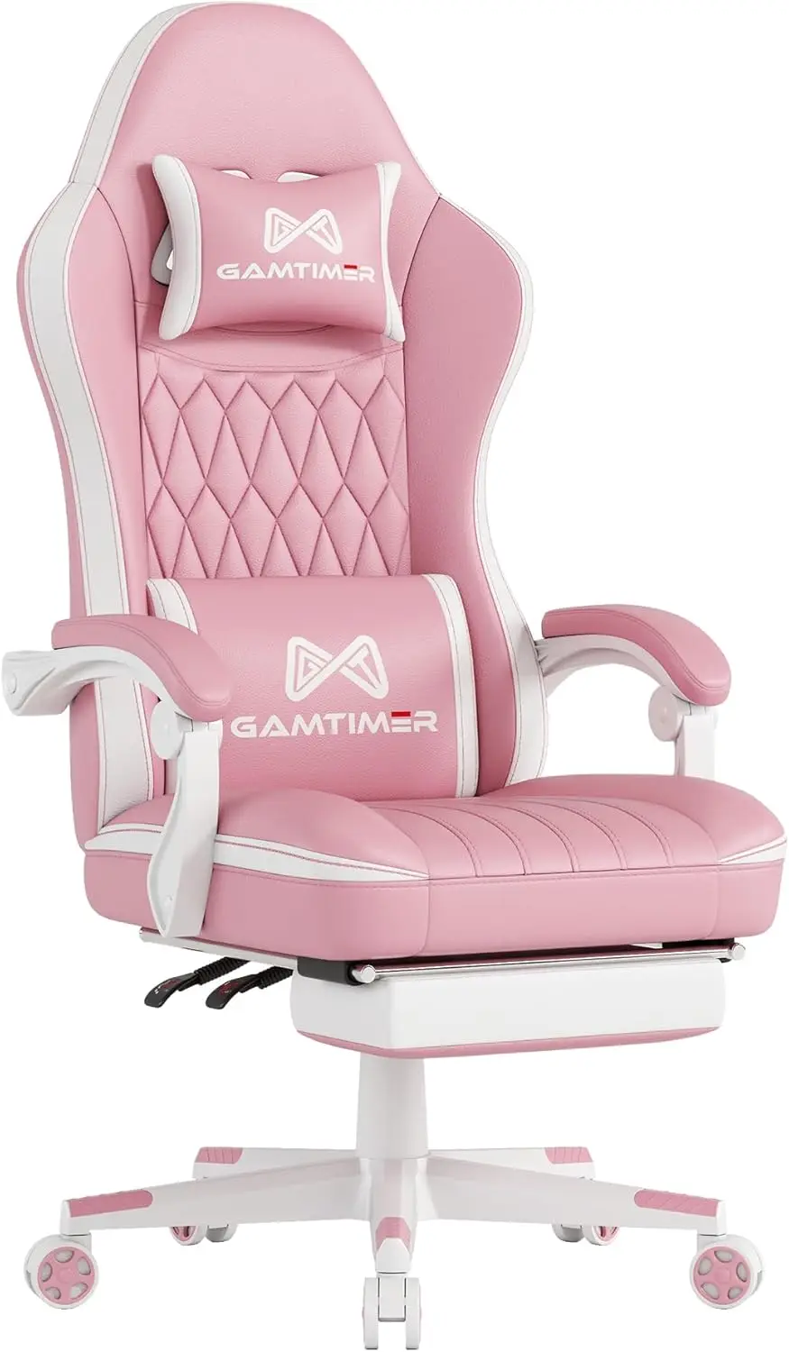 Gaming Chair With Footrest,Ergonomic Computer Chair With Lumbar Support,With 4D Foam Sports Seat Cushion, Breathable Leather
Gaming Chair With Footrest,Ergonomic Computer Chair With Lumbar Support,With 4D Foam Sports Seat Cushion, Breathable Leather