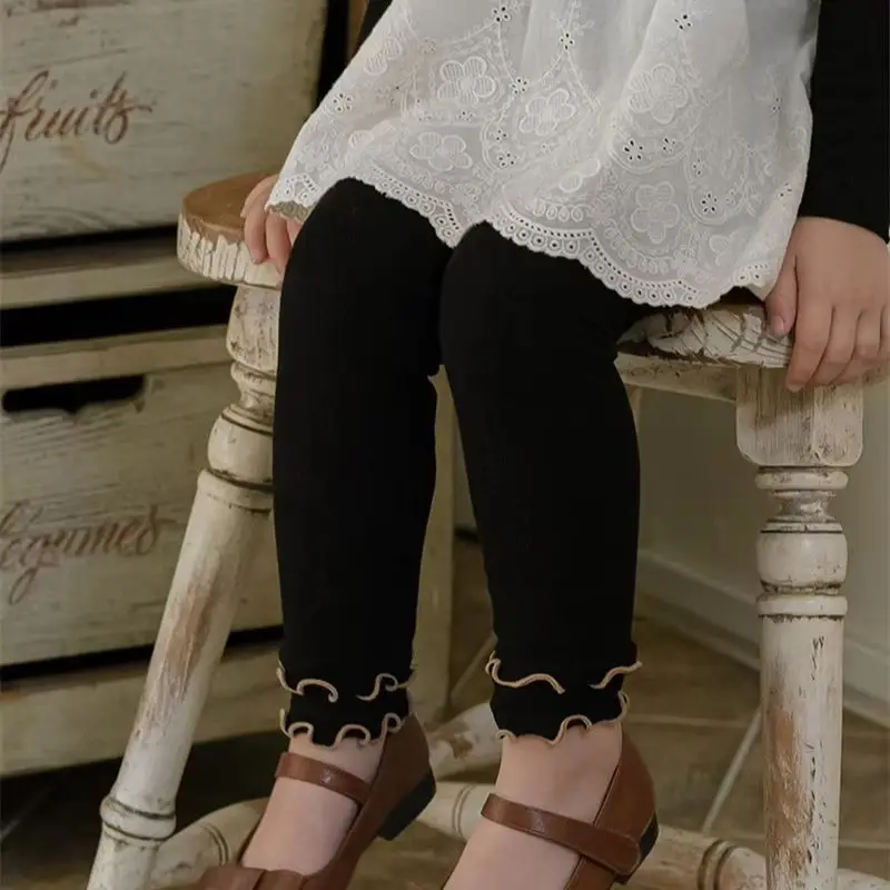 Spring Summer Children's Clothing For Girls Mother Kids Elastic And Figure-Hugging Leggings With Black Pant
Spring Summer Children's Clothing For Girls Mother Kids Elastic And Figure-Hugging Leggings With Black Pant