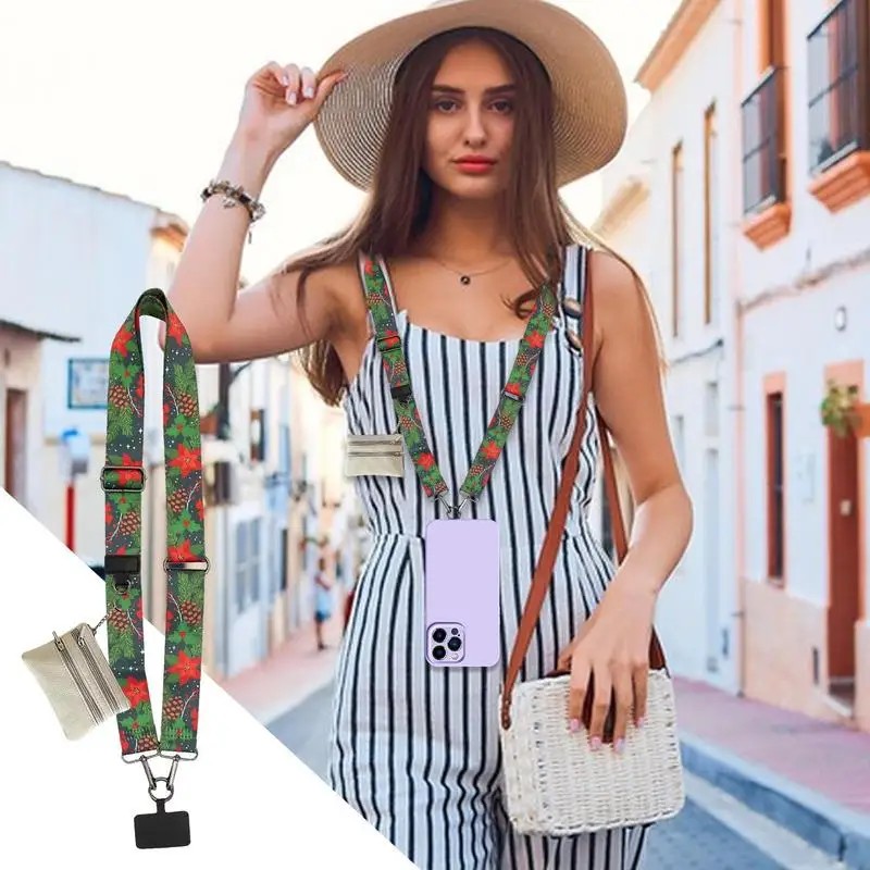 Женский широкий ремешок для телефона, наплечный ремешок на молнии, удобный ремешок для телефона с ремешком для кошелька
Женский широкий ремешок для телефона, наплечный ремешок на молнии, удобный ремешок для телефона с ремешком для кошелька