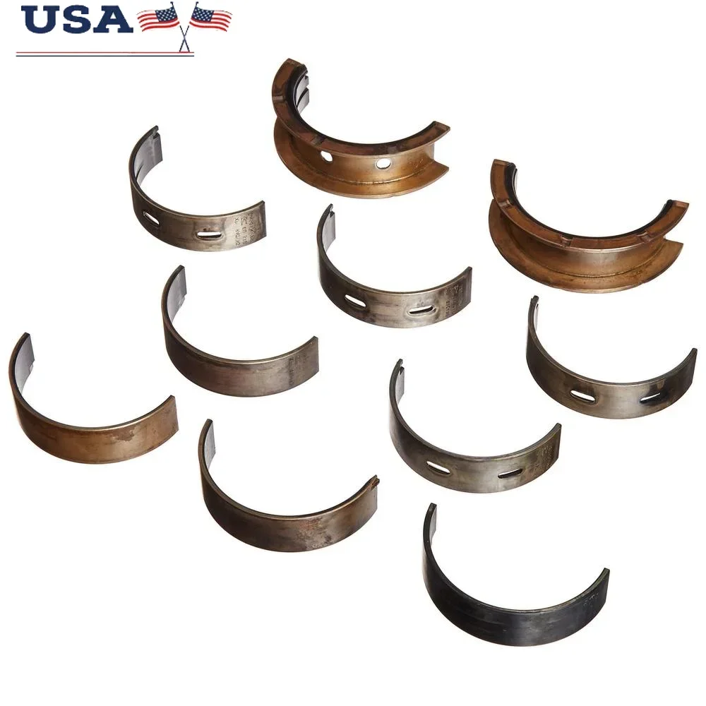 Performance Main Bearing Set MB5013XP Chevy LS1 LS6 LS3 STD Racing High-load Off-road Circle Track Bearings Copper Steel
Performance Main Bearing Set MB5013XP Chevy LS1 LS6 LS3 STD Racing High-load Off-road Circle Track Bearings Copper Steel