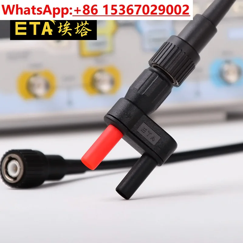 ETA3250/ETA3251 BNC male female head to 4mm banana plug oscilloscope current clamp adapter
ETA3250/ETA3251 BNC male female head to 4mm banana plug oscilloscope current clamp adapter