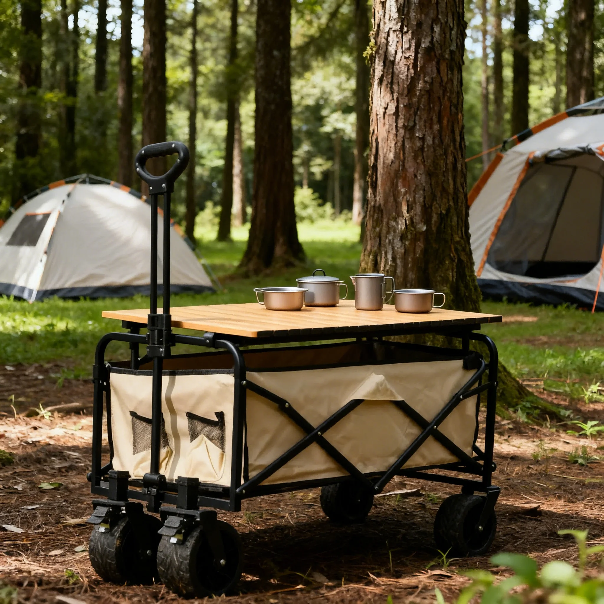 Высококачественная складная тележка-вагон для сада и кемпинга на открытом воздухе
Высококачественная складная тележка-вагон для сада и кемпинга на открытом воздухе