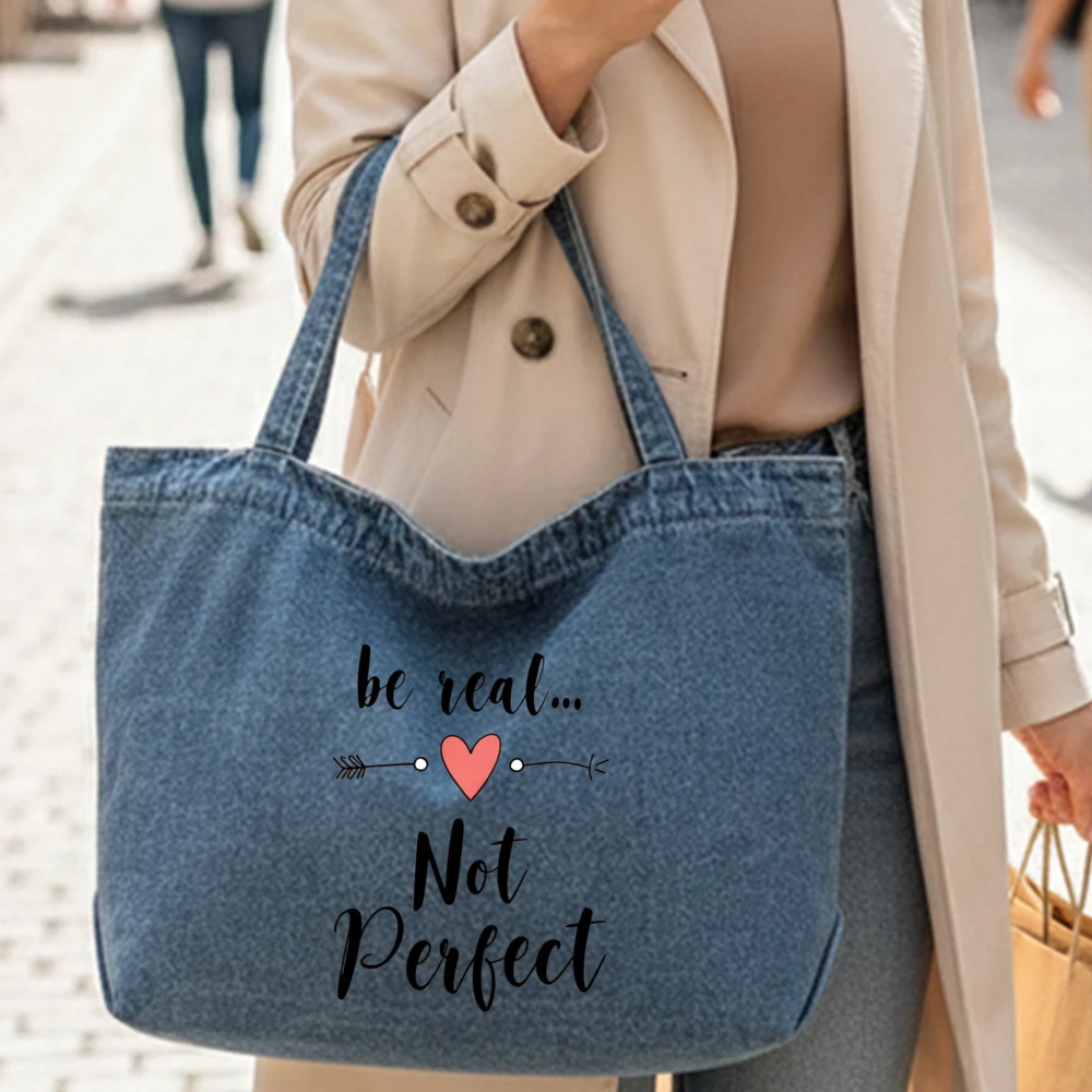 Denim Tote Bag, Large Capacity Beach Shopping Bag, Gift for Birthday, Mother's Day, Summer Travel Bag, Everyday Carryall, Travel
Denim Tote Bag, Large Capacity Beach Shopping Bag, Gift for Birthday, Mother's Day, Summer Travel Bag, Everyday Carryall, Travel