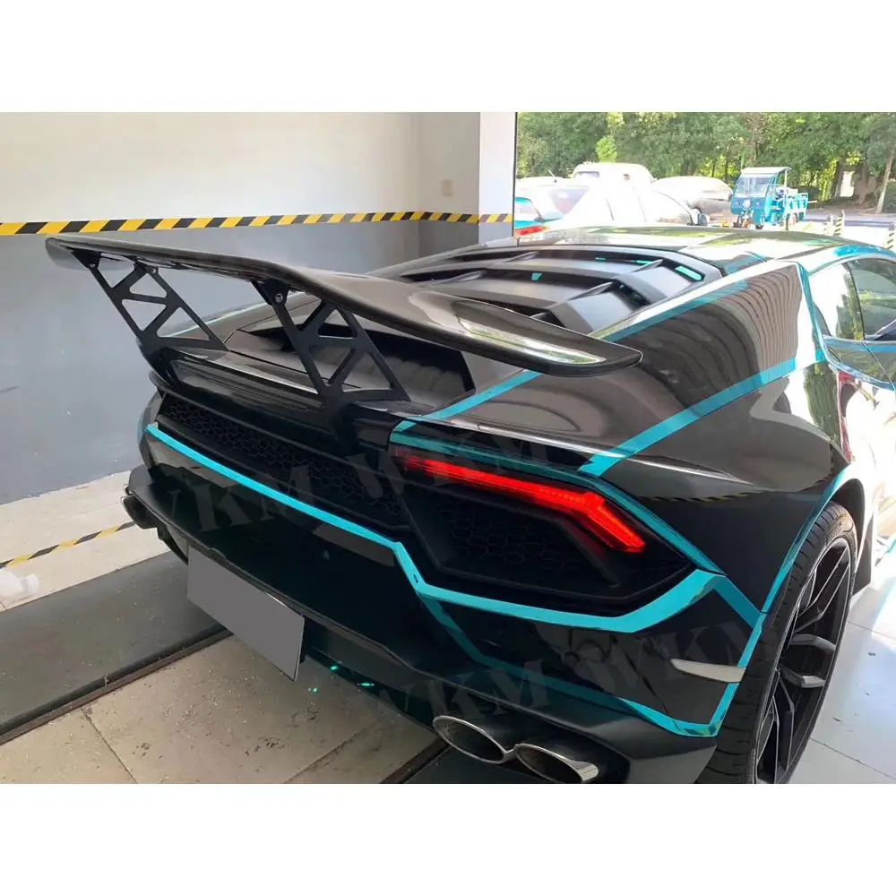 Dry Carbon Fiber Racing Rear Spoiler Boot Wings For Lamborghini Huracan LP610 LP580 2014-2018
Dry Carbon Fiber Racing Rear Spoiler Boot Wings For Lamborghini Huracan LP610 LP580 2014-2018
