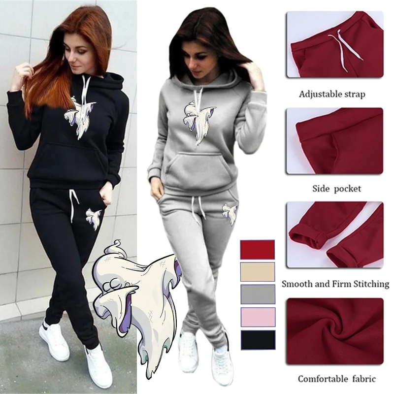Женские комплекты, толстовки, брюки, костюм из 2 предметов, эстетический спортивный костюм для бега, дома, уличной моды, одежда высокого качества, женский спортивный костюм, зимний
Женские комплекты, толстовки, брюки, костюм из 2 предметов, эстетический спортивный костюм для бега, дома, уличной моды, одежда высокого качества, женский спортивный костюм, зимний