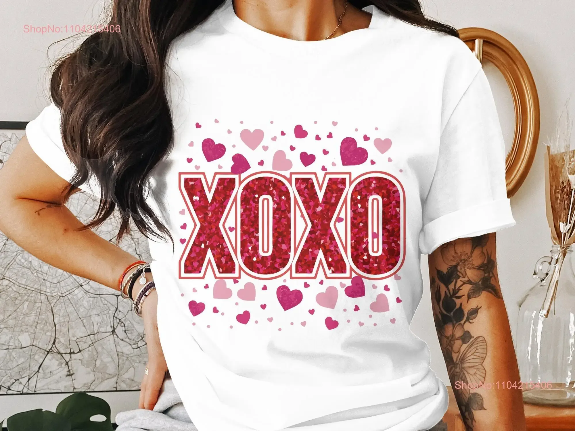 XOXO Heart T Shirt Cute Valentines Day for Her Love Romantic Festive Print Sweetheart Top vintage Washed graphic homme
XOXO Heart T Shirt Cute Valentines Day for Her Love Romantic Festive Print Sweetheart Top vintage Washed graphic homme