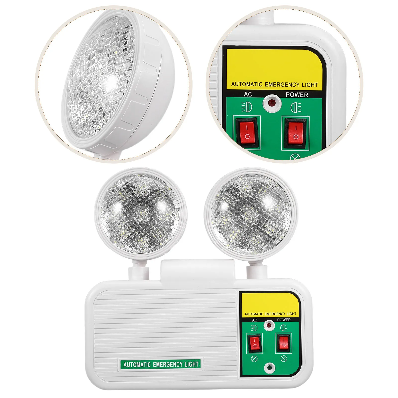 Twin Head Led Emergency Light Wall Mount Dual Spotlight For Corridor Hallway Exit Evacuation Lighting Industrial
Twin Head Led Emergency Light Wall Mount Dual Spotlight For Corridor Hallway Exit Evacuation Lighting Industrial