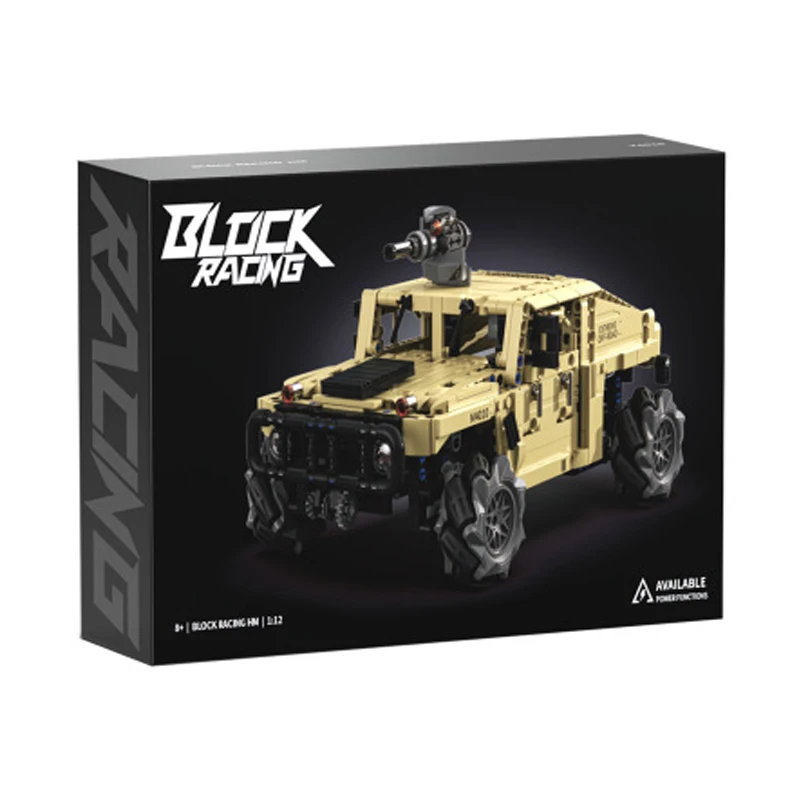 IN STOCK T1117 1:12 Technical Armored Off-road Vehicle Remote Control Building Blocks Bricks Model Kids Toys Christmas Gift Sets
IN STOCK T1117 1:12 Technical Armored Off-road Vehicle Remote Control Building Blocks Bricks Model Kids Toys Christmas Gift Sets