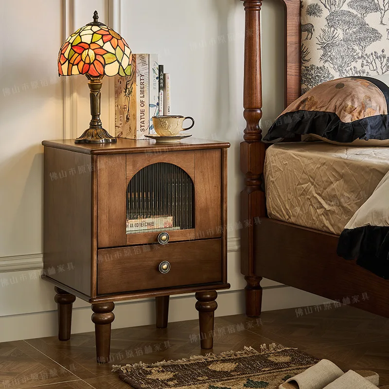 Прикроватная тумбочка из цельного дерева, французская ретро-бытовая маленькая квартира, спальня, американская прикроватная тумбочка для хранения, круглая арочная дверь, шкаф
Прикроватная тумбочка из цельного дерева, французская ретро-бытовая маленькая квартира, спальня, американская прикроватная тумбочка для хранения, круглая арочная дверь, шкаф