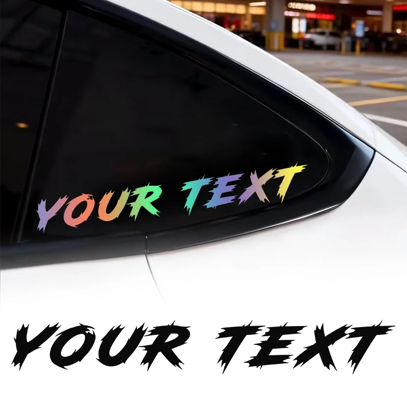 1PC Custom Car Window Sticker Cool Fonts Waterproof DIY Vehicle Bumper Motorcycle Bicycle Scooter Helmet Durable Vinyl Decals
1PC Custom Car Window Sticker Cool Fonts Waterproof DIY Vehicle Bumper Motorcycle Bicycle Scooter Helmet Durable Vinyl Decals