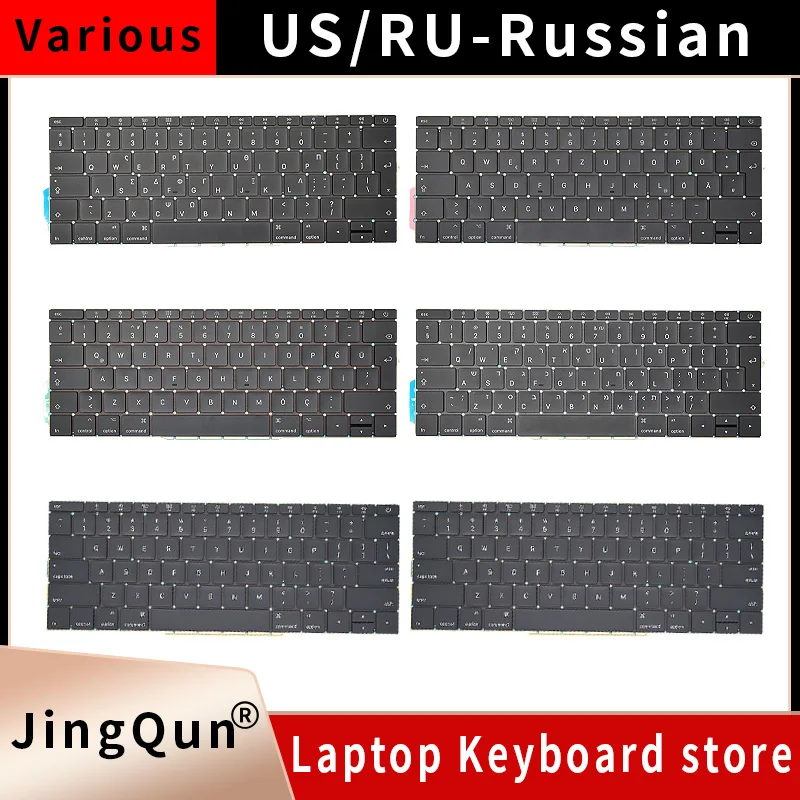 Новая клавиатура для ноутбука US/RU/UK/IT/HB/GK/GR/TR/JP для Macbook Pro Retina 13 дюймов A1708 2016 2017, замена клавиатуры EMC 2978 3164
Новая клавиатура для ноутбука US/RU/UK/IT/HB/GK/GR/TR/JP для Macbook Pro Retina 13 дюймов A1708 2016 2017, замена клавиатуры EMC 2978 3164