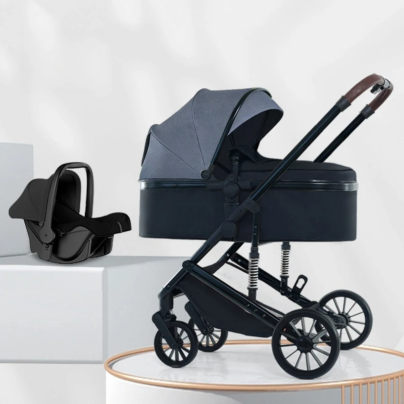 High-view Baby Stroller, Reclining and Folding, Suitable for All Seasons, Four-wheel Shock-absorbing Baby Stroller
High-view Baby Stroller, Reclining and Folding, Suitable for All Seasons, Four-wheel Shock-absorbing Baby Stroller