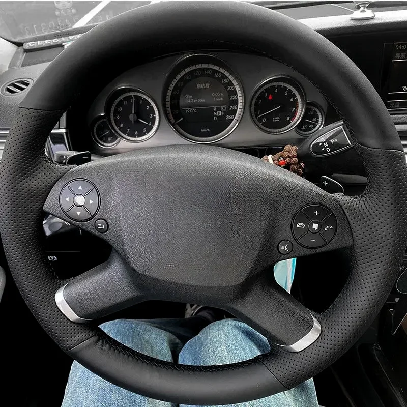 For Mercedes Benz E Class W212 2009 2010 2011 2012 Microfiber Leather Trim Accessory Braids on Car Interior Steering Wheel Cover
For Mercedes Benz E Class W212 2009 2010 2011 2012 Microfiber Leather Trim Accessory Braids on Car Interior Steering Wheel Cover