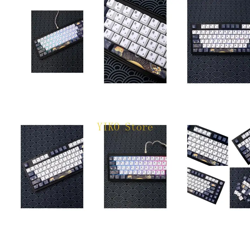 K32C 136 клавиш, механическая клавиатура, колпачки для клавиш PBT, вишневый профиль, колпачки для
K32C 136 клавиш, механическая клавиатура, колпачки для клавиш PBT, вишневый профиль, колпачки для