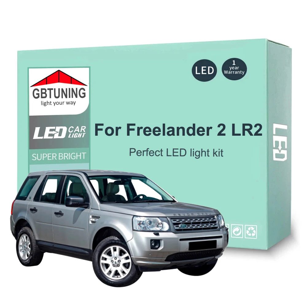 14Pcs LED Interior Light Bulb Kit For Land Rover Freelander 2 LR2 2007 2008 2009 2010 2011 2012 2013 Car Dome Map Trunk Canbus
14Pcs LED Interior Light Bulb Kit For Land Rover Freelander 2 LR2 2007 2008 2009 2010 2011 2012 2013 Car Dome Map Trunk Canbus