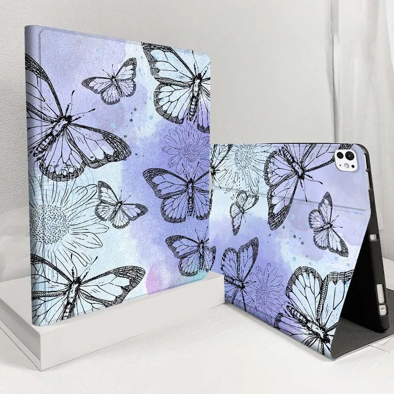 Butterflies flowers purple For iPad Pro Air 5 4 3 13 11 8 7 6 5 10th 7th 6th 10.5 12.9 10.9 Tablet Case
Butterflies flowers purple For iPad Pro Air 5 4 3 13 11 8 7 6 5 10th 7th 6th 10.5 12.9 10.9 Tablet Case